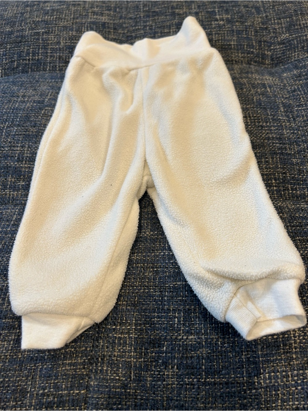 Rene Rofe Baby Terry Cloth Pants White